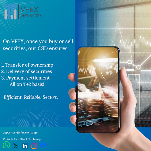 For any enquiries about the VFEX Depository email depository@vfex.exchange
#T+2 #CSD #VFEXTrading