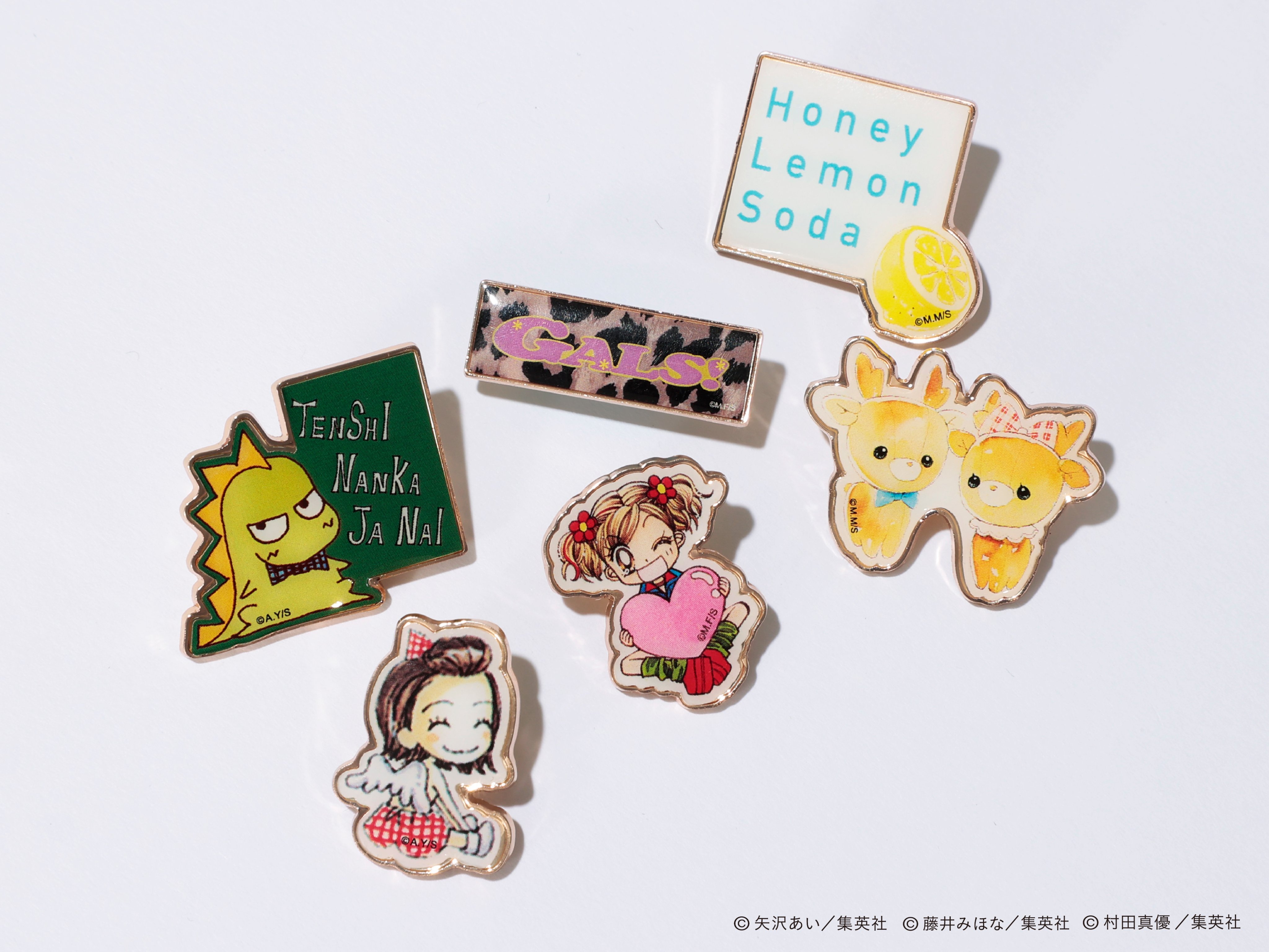 レスポートサック×りぼん70周年 GALS！ 限定ノベルティ ピンズ 藤井みほな レスポートサック×りぼん70周年 GALS！ 限定ノベルティ ピンズ