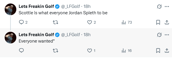 I think this is a pretty good take...
<a href="/_LFGolf/">Lets Freakin Golf</a>