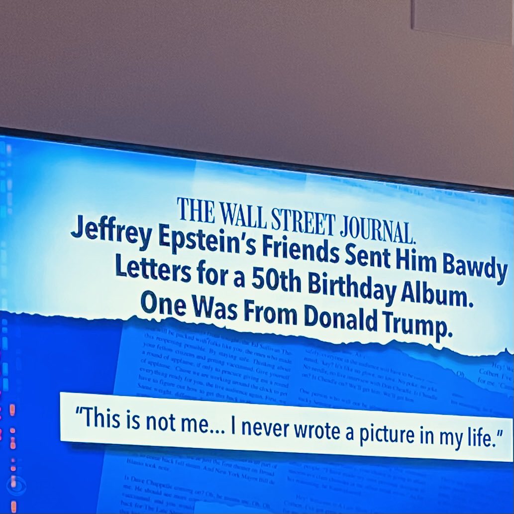 Chickie__'s tweet image. Read carefully….Trump never “wrote” a picture? WTF???🤣🤣🤣 illiterate at best🎯