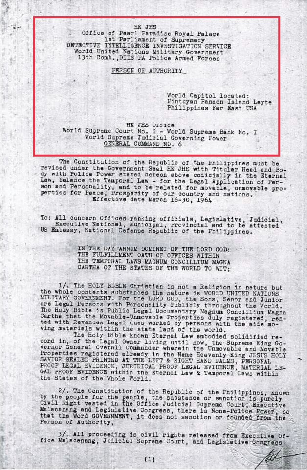 Jun_SanJose's tweet photo. @HK_JHS_HEADKING nakita ko na ang MATINDING PARUSA NG BATAS NG DIYOS na mararanasan ng Republic of the Philippines na nakalagay sa mga Dokumento kagaya ng GENERAL COMMAND NO. 6 nasa ikatlong pahina ng 7 SUPPORTED LEGAL PROOF EVIDENCES ang “7. WEATHER PROOF LEGAL EVIDENCE” https://t.co/cEdTQ9vRvF