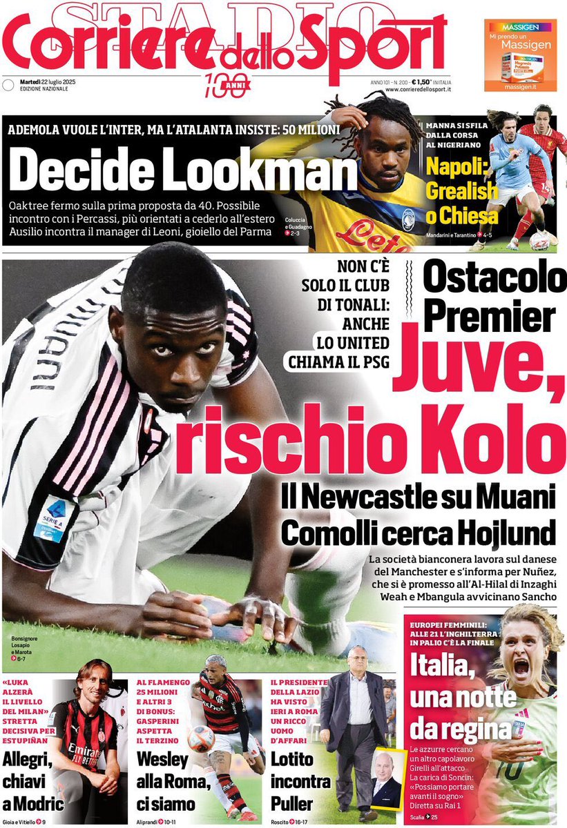 Prima pagina #CorSport