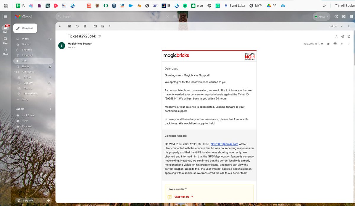 dkr_rajpurohit's tweet image. @MagicbricksHelp @MagicbricsCEO @sudhirpai @magicbricks  property is listed at the WRONG location despite sharing correct info. My ₹5250 package wasted &amp;amp; it’s been a month-no response, no refund. Unacceptable service! Please resolve and don't cheat. #Customerplea #RefundNeeded