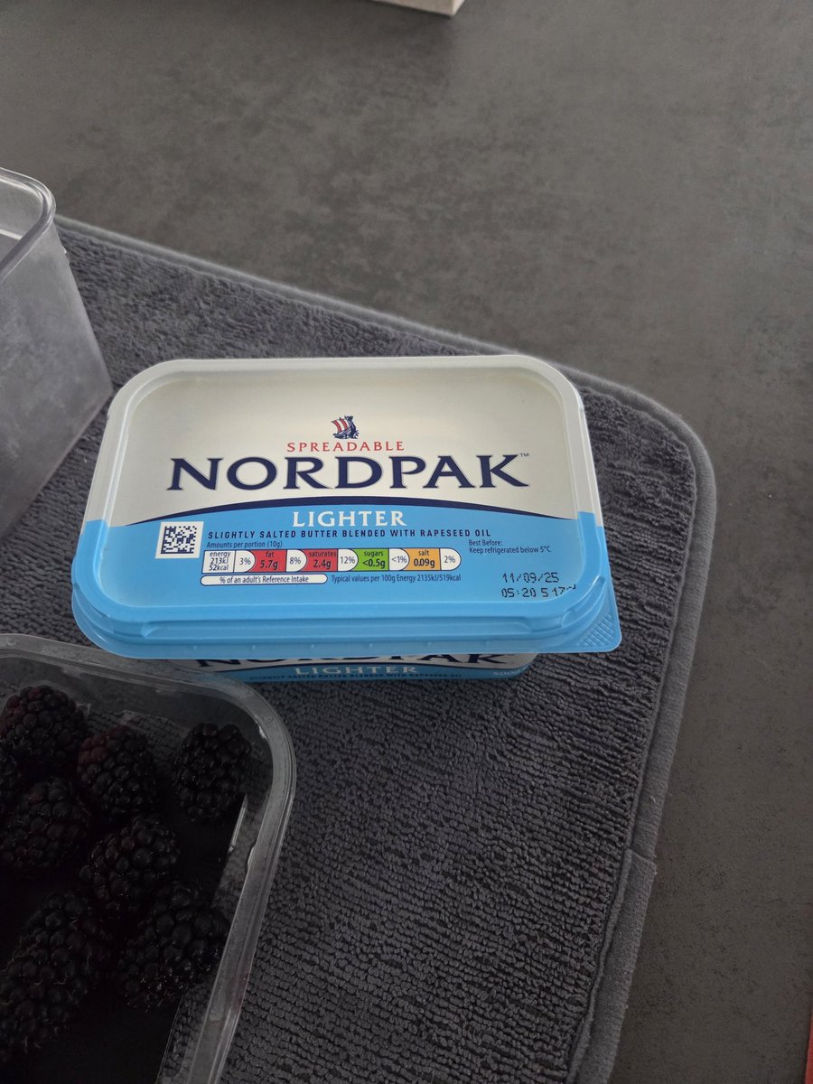 cherrystreet71's tweet image. Its all gone off in our house , apparently ive bought the wrong butter, it should have been lurpak & not this one. Bearing in mind I don't eat butter I cant see what the problem is.