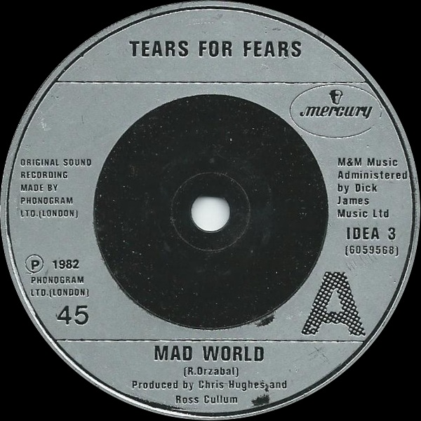 We just played 'Mad World' by TEARS FOR FEARS (from The Hurting 1982) <a href="/tearsforfears/">Tears for Fears</a> The synth-pop band was formed in 1981 by Roland Orzabal and Curt Smith, following the dissolution of their first band, the mod... ko-fi.com/2xsradio
