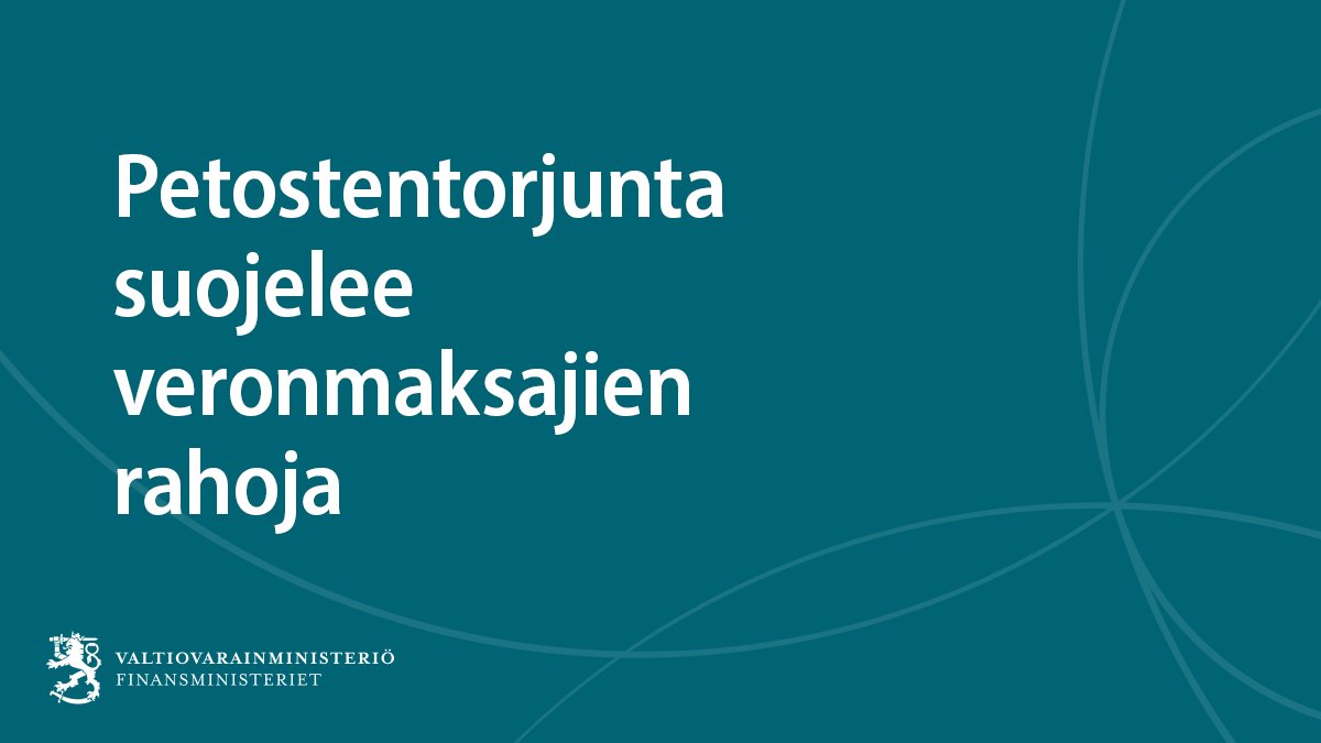 Valtiovarainministeriö | Finansministeriet (@vmuutiset) on Twitter photo Euroopan petostentorjuntavirasto (OLAF) paljasti viime vuonna petoksia yli 870 miljoonan euron arvosta. Lisäksi OLAFin tutkijat estivät yli 40 miljoonan euron sääntöjenvastaisen käytön, ilmenee vuosikertomuksesta.
OLAFin tiedote: anti-fraud.ec.europa.eu/media-corner/n…
#SuomiEU | <a href="/EUAntiFraud/">European Anti-Fraud Office (OLAF)</a> Euroopan petostentorjuntavirasto (OLAF) paljasti viime vuonna petoksia yli 870 miljoonan euron arvosta. Lisäksi OLAFin tutkijat estivät yli 40 miljoonan euron sääntöjenvastaisen käytön, ilmenee vuosikertomuksesta.
OLAFin tiedote: anti-fraud.ec.europa.eu/media-corner/n…
#SuomiEU | <a href="/EUAntiFraud/">European Anti-Fraud Office (OLAF)</a>