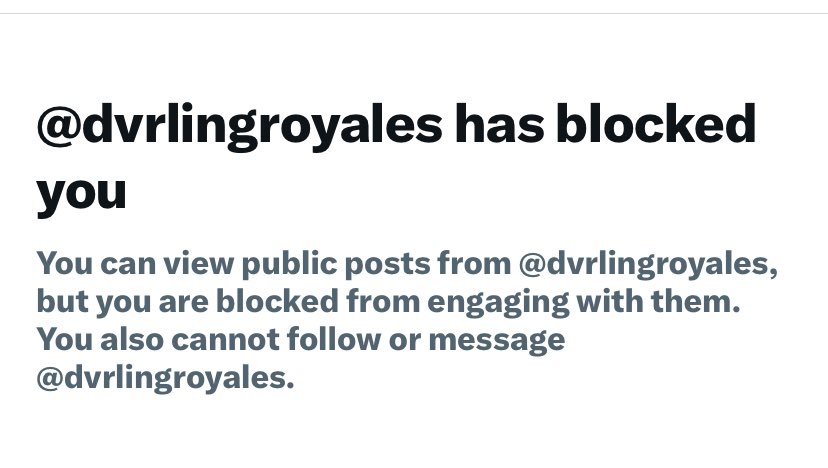 ❎Silenced- ✅Blocked