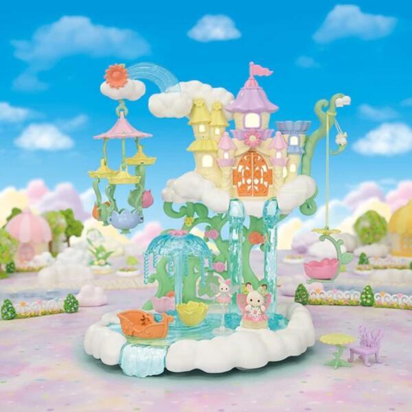 ENETJP's tweet image. 🌸空と花のゆうえんちへようこそ☁️
妖精たちが舞う“ゆめいろフェアリーキャッスル”🏰✨
ショコラウサギの赤ちゃん「クレム」も
妖精モチーフのドレスでおめかし💫
お花のスカイライドや
ブロッサムファウンテンなど楽しい乗り物がたくさん🌼
おしろの中ではカフェごっこも♡…
