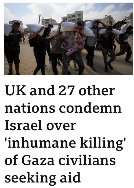 Tobias_Ellwood's tweet image. 👇Finally...
the world speaks out.
Israel's right to pursue HAMAS does not give it license to cause this scale of death, destruction and humanitarian horror.