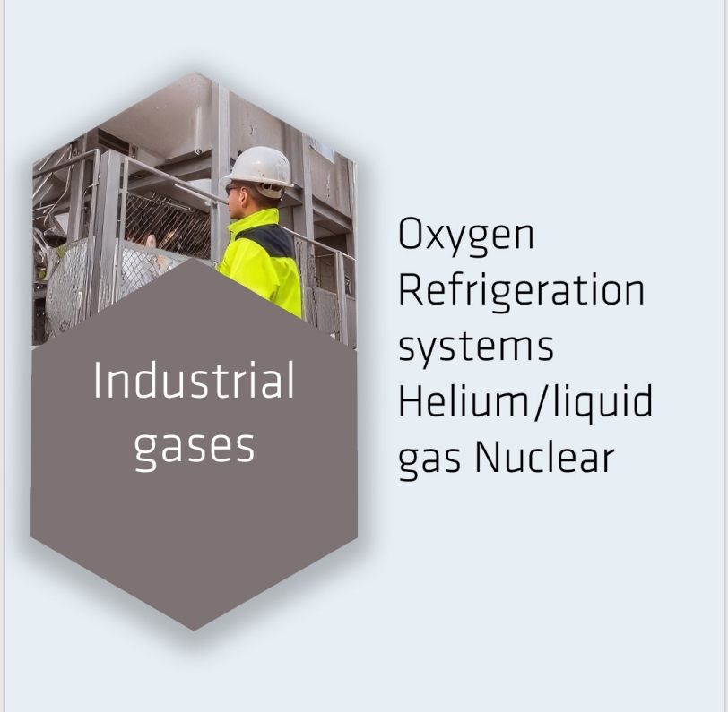 Nuestras unidades son la primera opción para gases industriales como oxígeno, helio o gases licuados. Se caracterizan por su eficiencia, larga vida útil y bajo mantenimiento, aspectos cruciales en un sector de máxima pureza y fiabilidad operativa bit.ly/40sY9c9