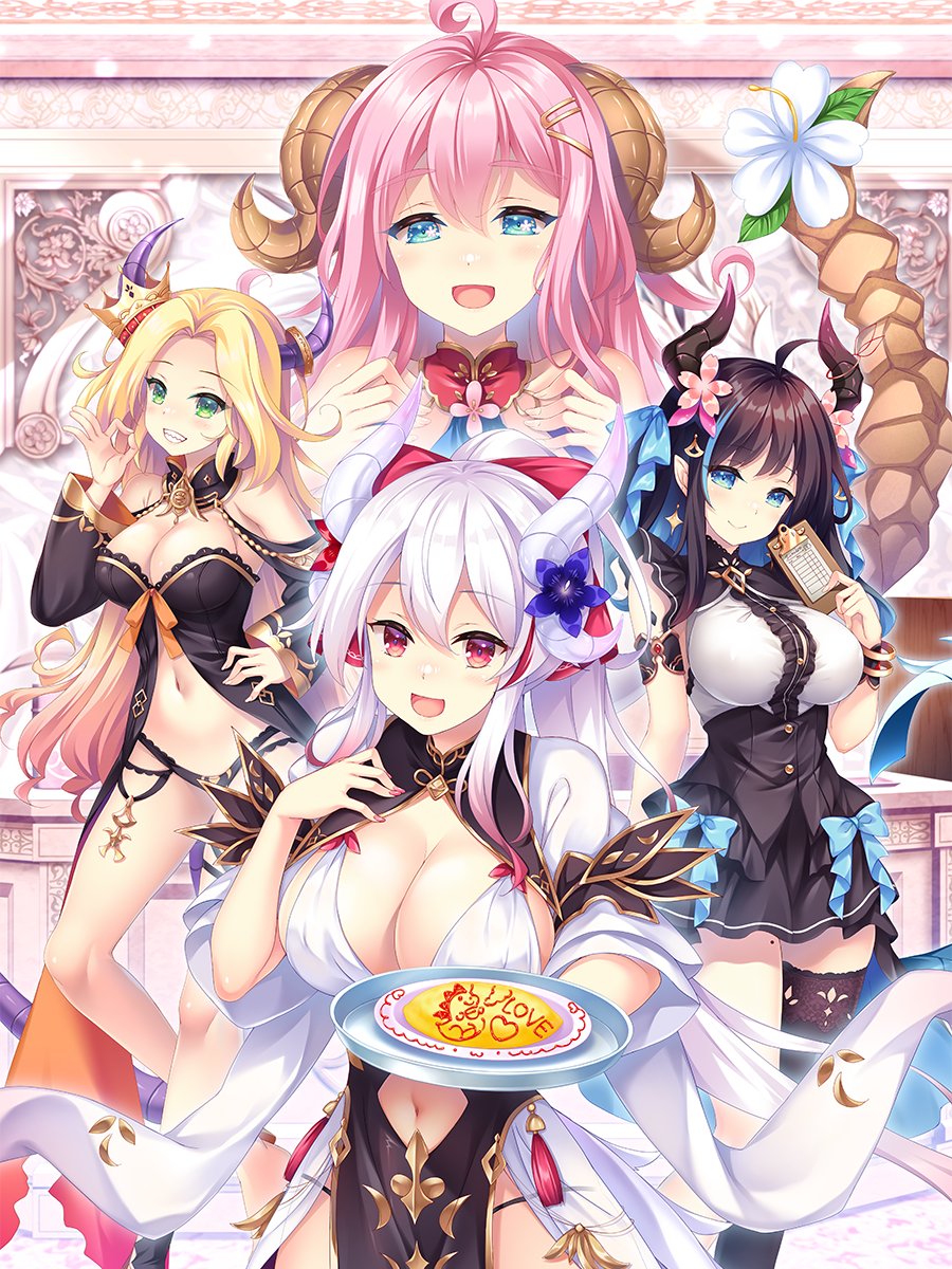Cuteuphoria's tweet image. 最強ドラゴン娘×コンカフェ×ラブコメ ふたたび━━！
Cuteuphoria 2nd Title【ドラ・コンカフェ2 】
2025年１１月２８日発売予定！

☕スタッフ
キャラクターデザイン・原画：こ～ちゃ
シナリオ：安堂こたつ
SDイラスト：茜屋

🐲キャスト
マル：柚原みう
フラン：陽向葵ゅか
アルモ：立花沙羅…