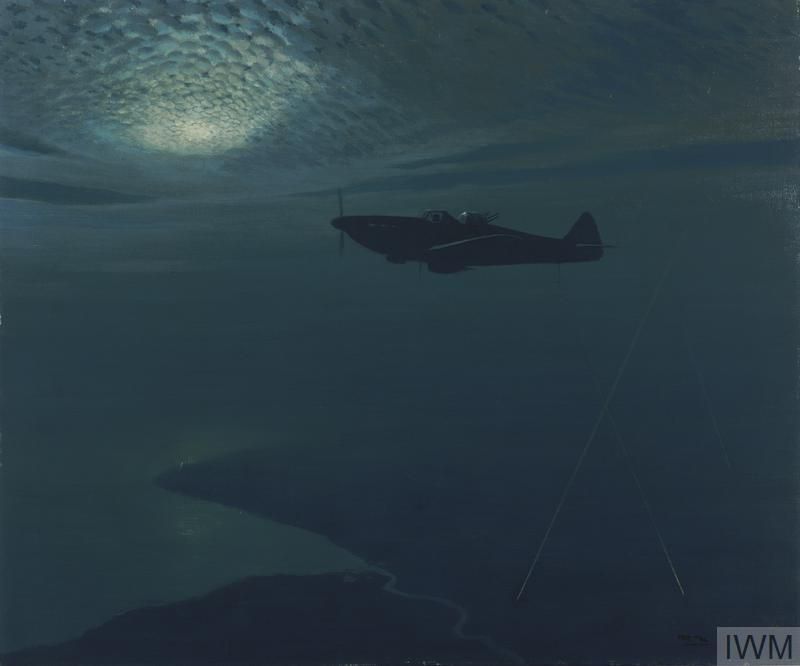 Normandy661944's tweet image. Stalking the Night Raider, by Roy Nockolds (1911-79), 1941.
IWM (Art.IWM ART LD 1150)
iwm.org.uk/collections/it…