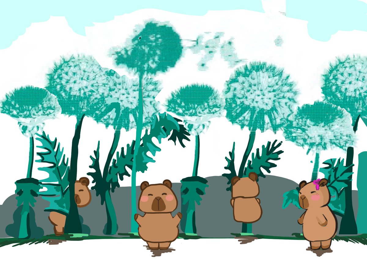 miketwinks's tweet image. if you’ve been wandering the woods like these cozy capybaras
and lost track of @Gradient_HQ —
here’s your gentle catch-up on what’s been cookin:
~794 K active sentry nodes
170 regions live
2 B+ taps processed in testnet
./ that’s not concept — that’s infrastructure.
⚫️…