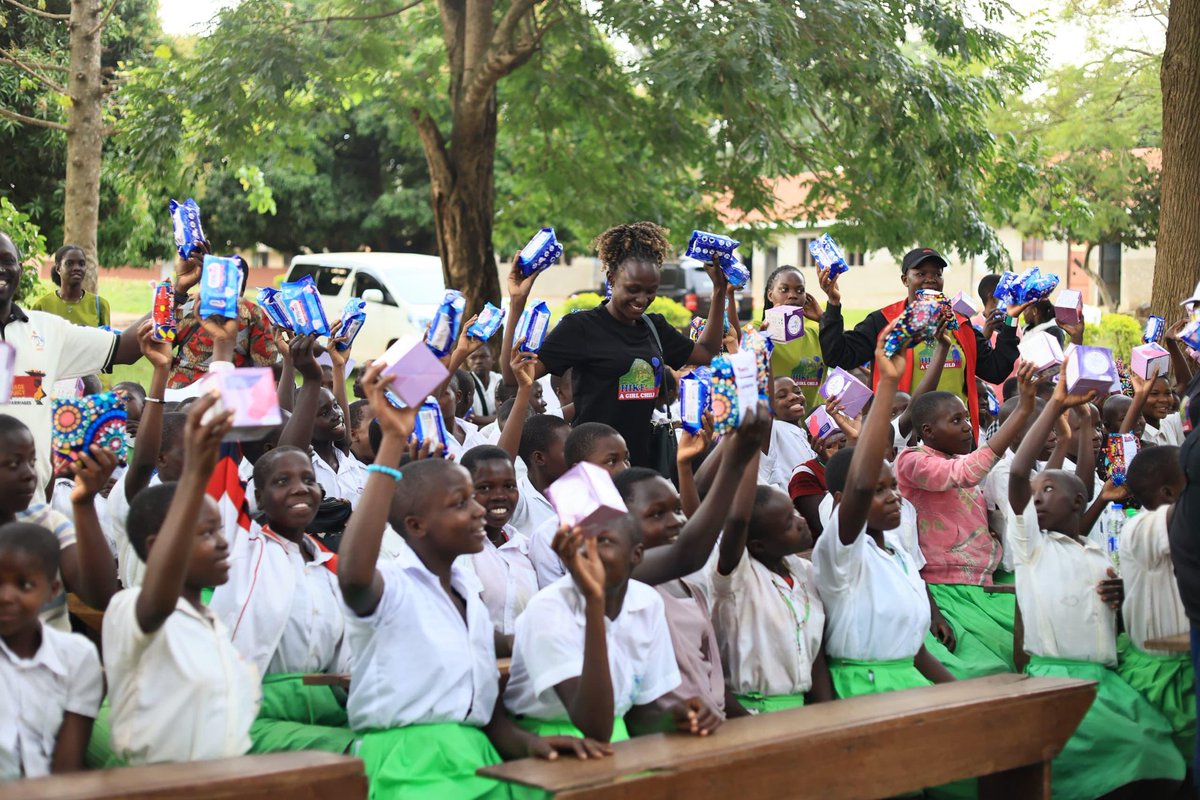 TACSEVU's tweet image. Never miss out on an opportunity to support a girl with menstrual products!
When you support, you are contributing to their safety from childhood sexual violence because many vulnerable girls are sexually abused and exploited inorder to get sanitary products.
#hike4girlsug