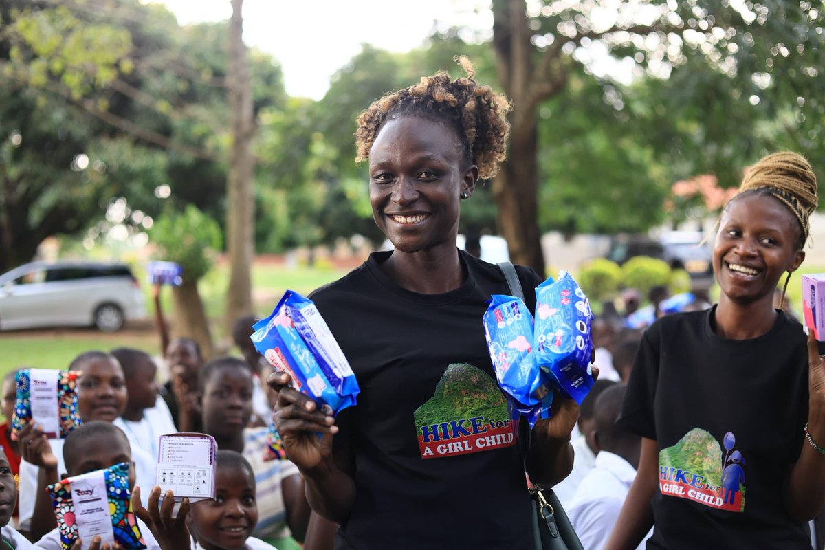 TACSEVU's tweet image. Never miss out on an opportunity to support a girl with menstrual products!
When you support, you are contributing to their safety from childhood sexual violence because many vulnerable girls are sexually abused and exploited inorder to get sanitary products.
#hike4girlsug