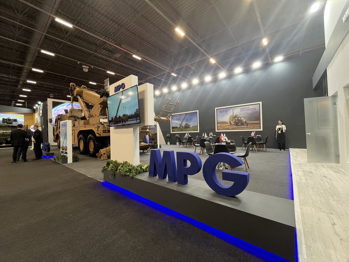 We will be happy to have you visit our IDEF 25 Hall 4 - 10A. We look forward to showing you MPG 8x8 Armoured Recovery Vehicle. Come and visit us!