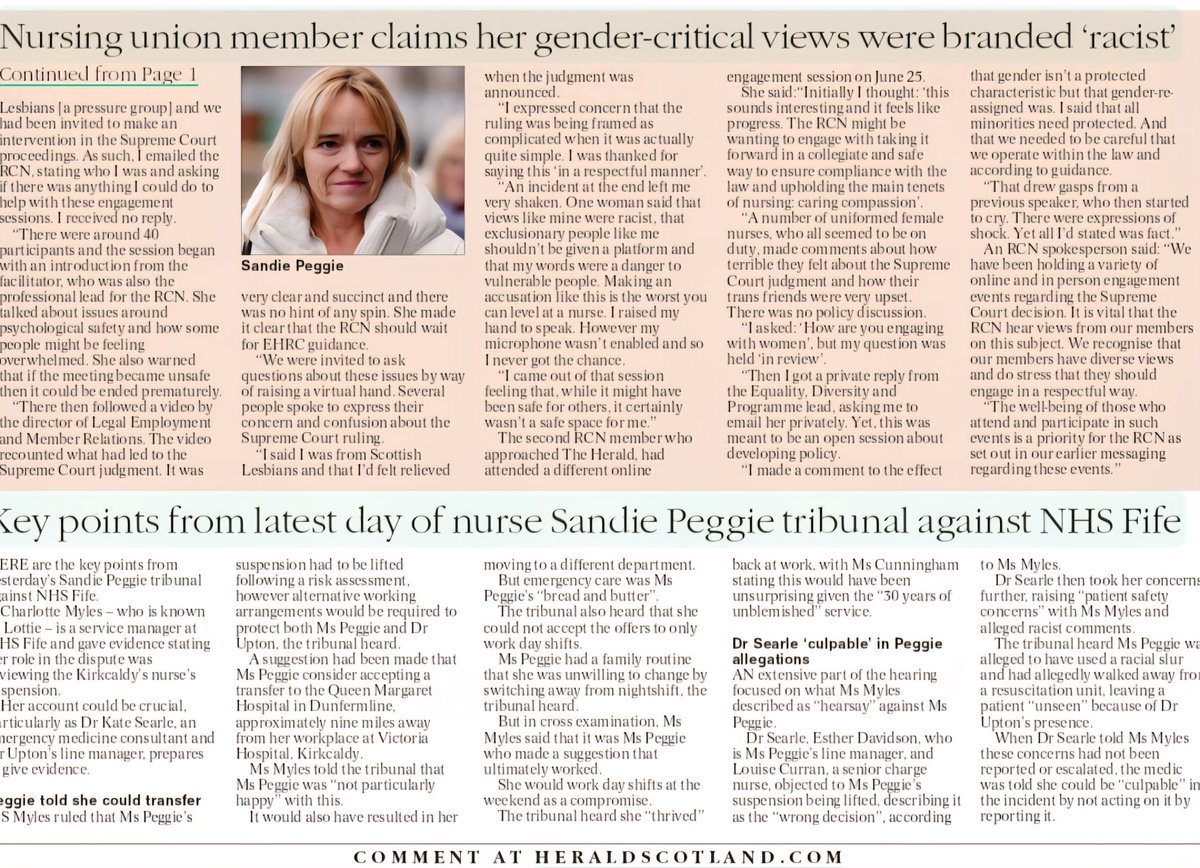 doctorcaldwell's tweet image. The RCN @theRCN is getting negative press in Scotland over its attitude to single sex spaces at work. How did professional bodies including @RCPhysicians and @THEGMC succumb to such illogical cultlike beliefs? @jk_rowling @DrLKVaughan