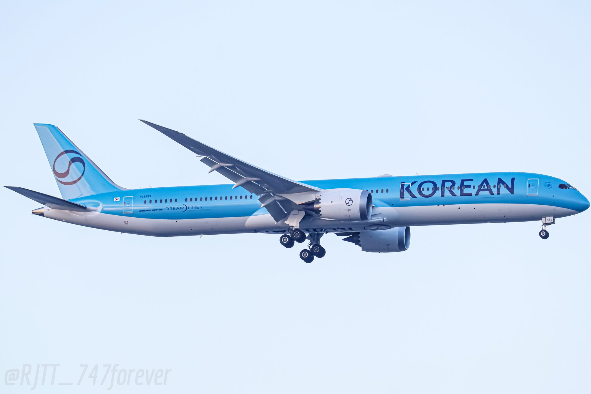【ギター様／本日限定】KOREAN AIR 大韓航空 Boeing787-10 ギター様／本日限定】KOREAN AIR 大韓航空 Boeing787-10 - メルカリ