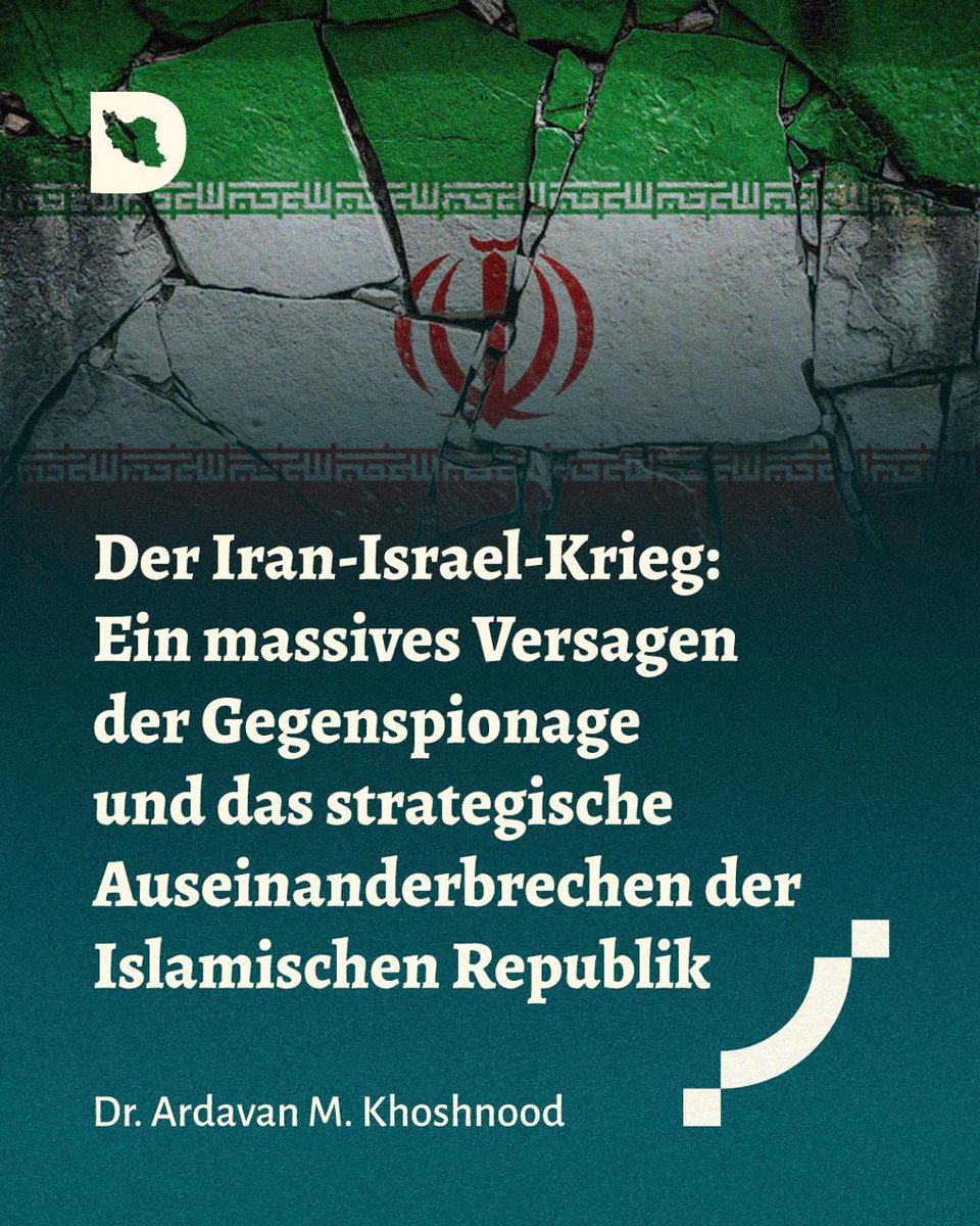 IranDiskurs's tweet image. Der Iran-Israel-Krieg: Ein massives Versagen der Gegenspionage und das strategische Auseinanderbrechen der Islamischen Republik
@ardavank
#Iran #IranIsraelConflict
🔗 irandiskurs.de/der-krieg/der-…