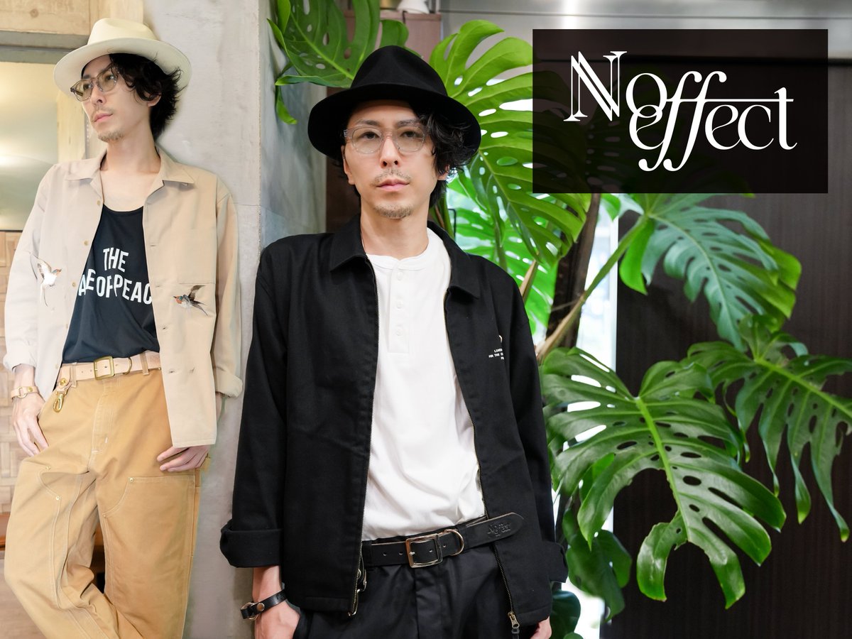sid_staff's tweet image. 【Shinji】オリジナルブランド「No effect」
現在受注受付中!
商品お渡し会やオンライントーク会に参加できる購入者特典も✨
是非お見逃しなく!
●受注期間
7/28(月) 23:59まで
詳細・購入は コチラ
noeffect.net