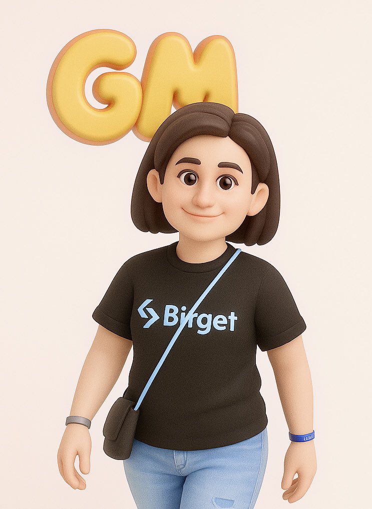 effiekav's tweet photo. GM to everyone except those who sold the dip and now want back in💎 
Bullish or nothing baby #Bitget https://t.co/owsQE74EF7