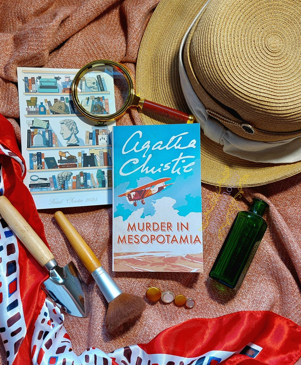 brownflopsy's tweet image. Welcome to my thoughts about #MurderInMesopotamia by @agathachristie - a highly enjoyable bonus read for me this month for #ReadChristie2025 following on from her fascinating archaeological memoir #ComeTellMeHowYouLive
Out now from @HarperCollinsUK
brownflopsy.blogspot.com/2025/07/murder…