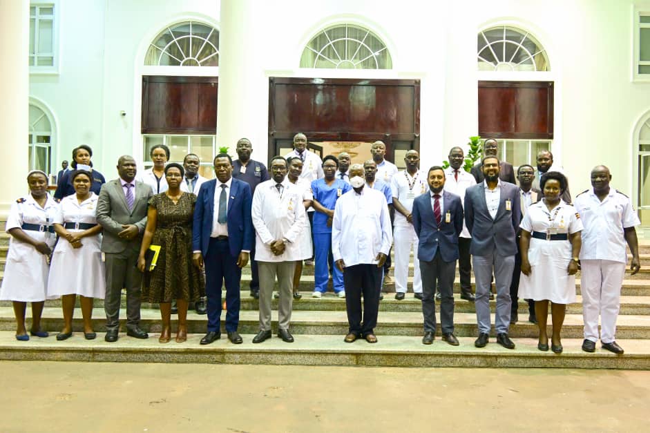 Robert Kalyesubula,MD, FISN(USA), PhD-FRCP(London) (@rkalyes1) on Twitter photo ๐ฅ Excellent news!
๐ฅ Uganda celebrates four new kidney transplants <a href="/MulagoReferral/">Mulago National Referral Hospital</a> bringing the total to 10!
<a href="/Ug_kidneyf/">Uganda Kidney Foundation (UKF)</a>
<a href="/MulagoReferral/">Mulago National Referral Hospital</a>
<a href="/DrOribaDan/">Dr. Oriba Dan Langoya</a>
<a href="/KagutaMuseveni/">Yoweri K Museveni</a>
<a href="/ChefKarim02/">ChefKarim02</a>
<a href="/AKasingye/">AIGP(Rtd) Asan Kasingye</a> ๐ฅ Excellent news!
๐ฅ Uganda celebrates four new kidney transplants <a href="/MulagoReferral/">Mulago National Referral Hospital</a> bringing the total to 10!
<a href="/Ug_kidneyf/">Uganda Kidney Foundation (UKF)</a>
<a href="/MulagoReferral/">Mulago National Referral Hospital</a>
<a href="/DrOribaDan/">Dr. Oriba Dan Langoya</a>
<a href="/KagutaMuseveni/">Yoweri K Museveni</a>
<a href="/ChefKarim02/">ChefKarim02</a>
<a href="/AKasingye/">AIGP(Rtd) Asan Kasingye</a>