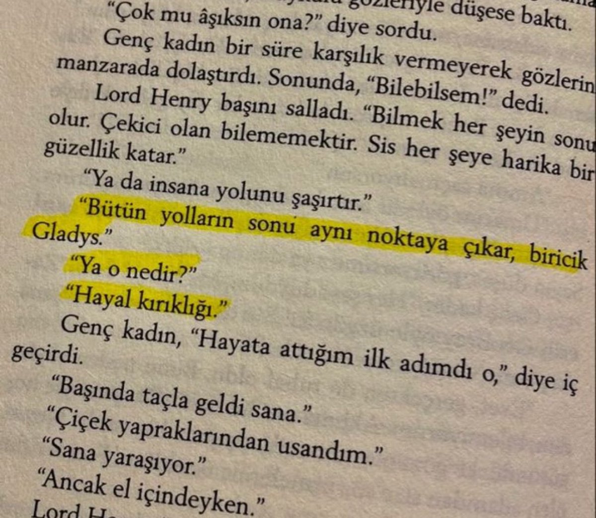 Hayal kırıklığı.