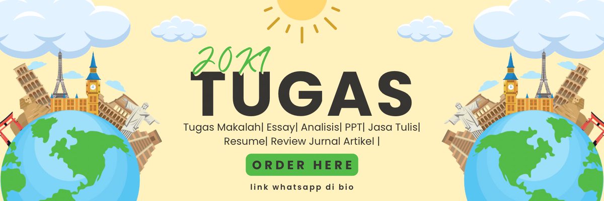 JOKI BERBAGAI TUGAS✨ tweet media