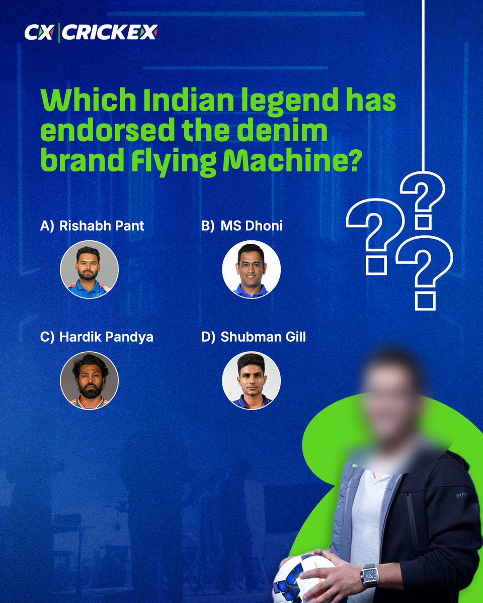 Crickex Daily Giveaway Begins! 

How to Participate:
1️⃣ Like this post on Insta &amp; FB
2️⃣ Answer the question in the comments
3️⃣ Tag 2 cricket-crazy friends
4️⃣ Follow us on Insta, FB, X, Telegram, WhatsApp &amp; Pinterest

#CrickexGiveaway #CricketTrivia #GiveawayAlert