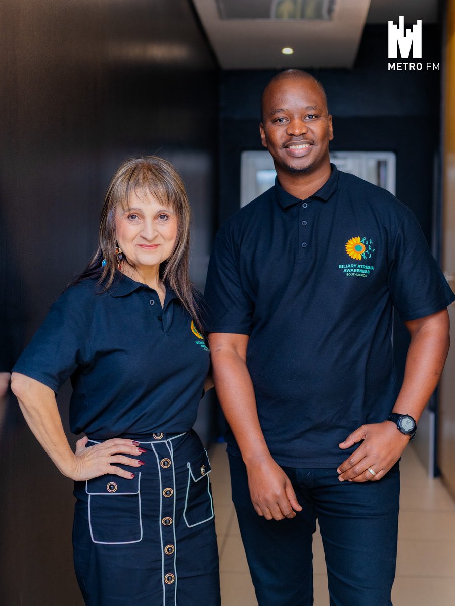 METROFMSA's tweet photo. #BestMornings

Jaundice in newborns can sometimes point to a serious liver condition known as biliary atresia. 

Today, we’re joined by Prof. Christina Hajinicolaou from Wits University and Dr. Nhlakanipho Mangeni from Chris Hani Baragwanath to unpack the signs, risks, and treatment options for this rare but urgent condition.

Tune in https://t.co/N8uDZbmX1P