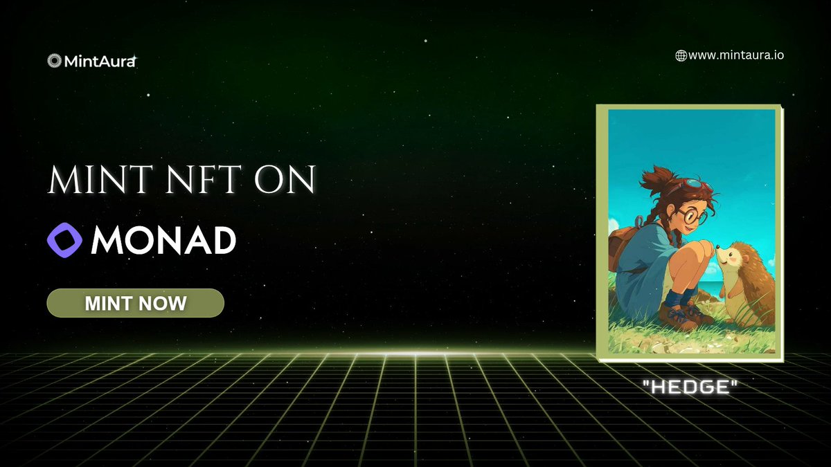 MintAura's tweet image. Mint NFT On Monad Testnet
🔗 Hedge: mintaura.io/hedge
Experience Unlimited Mint Access 🔥
Retweet & Comment Wallet Address 🎁