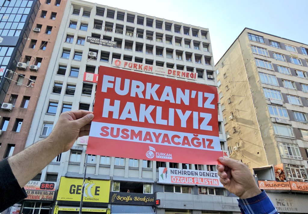 FURKAN'IZ HAKLIYIZ SUSMAYACAĞIZ!

FurkanDerneğine Dokunma
#AnkaraValiliği