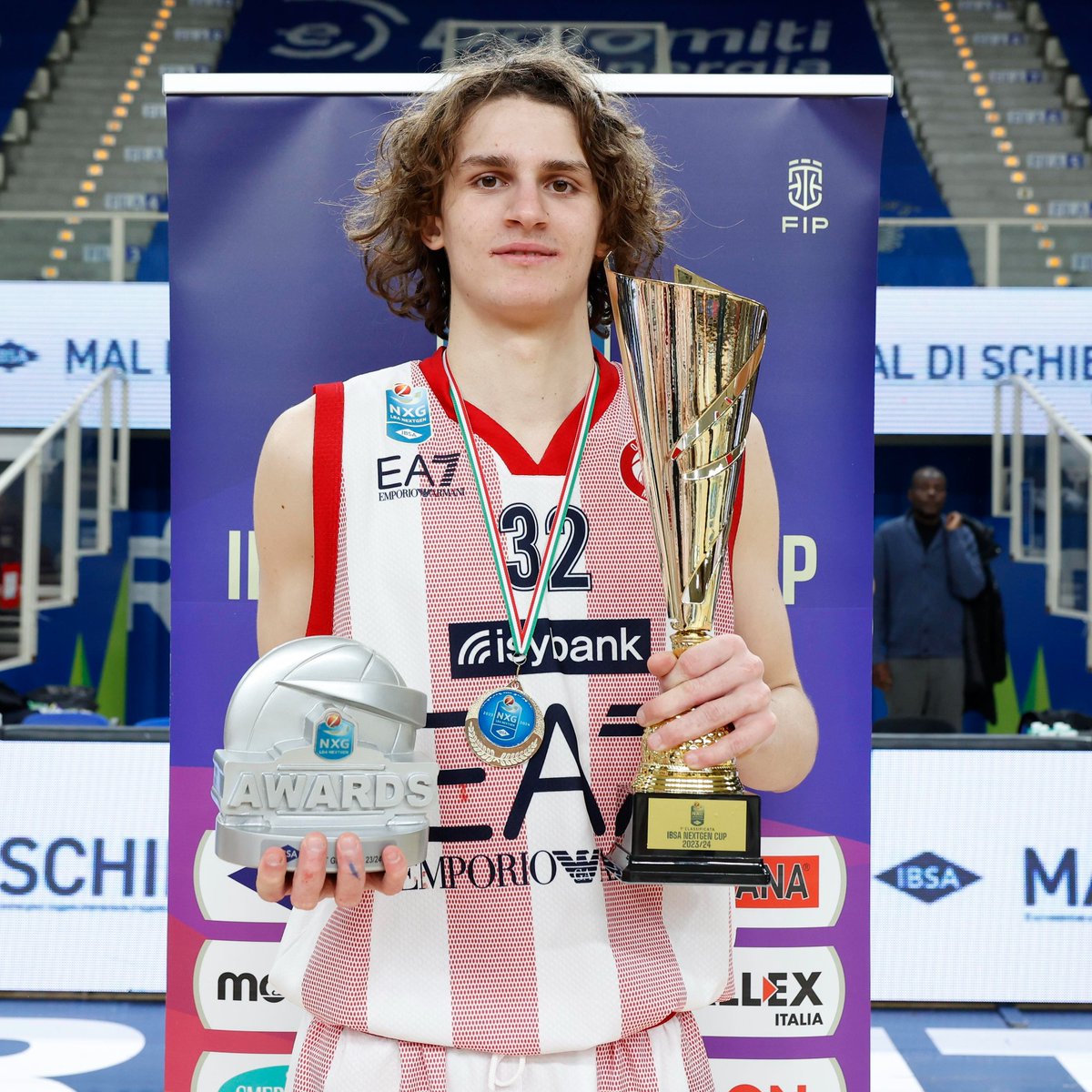 OlimpiaMI1936's tweet image. One more MVP, Francesco Ferrari 🥇🥇
#insieme #italbasket