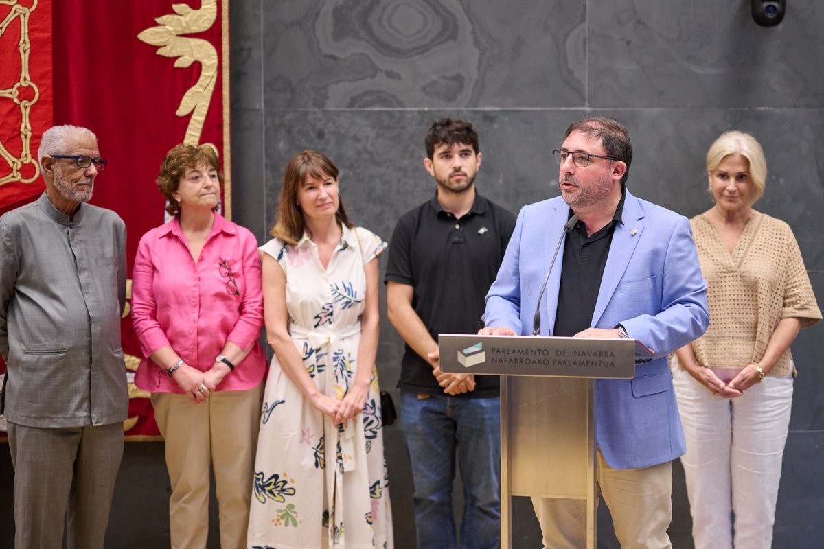 Parlamentuak harrera egin die Nafarroara uda-pasan etorritako saharar haurrei 

📝 parlamentodenavarra.es/eu/komunikazio…