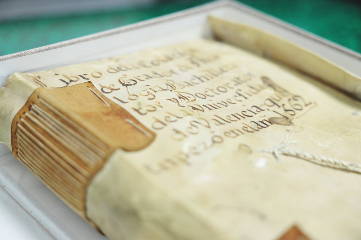 Biblioteques UVEG (@bibliotequesuv) on Twitter photo 📚 Vols conéixer l’#ArxiuUV?
T’ensenyem en imatges l’Arxiu Històric, amb documents des del segle XVI, i l’Arxiu Intermedi, on el #PTGASUV pot consultar i gestionar documentació administrativa recent.
📸 Descobreix com preservem la memòria de la <a href="/UV_EG/">Universitat València</a>! ir.uv.es/T2cEFXy 📚 Vols conéixer l’#ArxiuUV?
T’ensenyem en imatges l’Arxiu Històric, amb documents des del segle XVI, i l’Arxiu Intermedi, on el #PTGASUV pot consultar i gestionar documentació administrativa recent.
📸 Descobreix com preservem la memòria de la <a href="/UV_EG/">Universitat València</a>! ir.uv.es/T2cEFXy