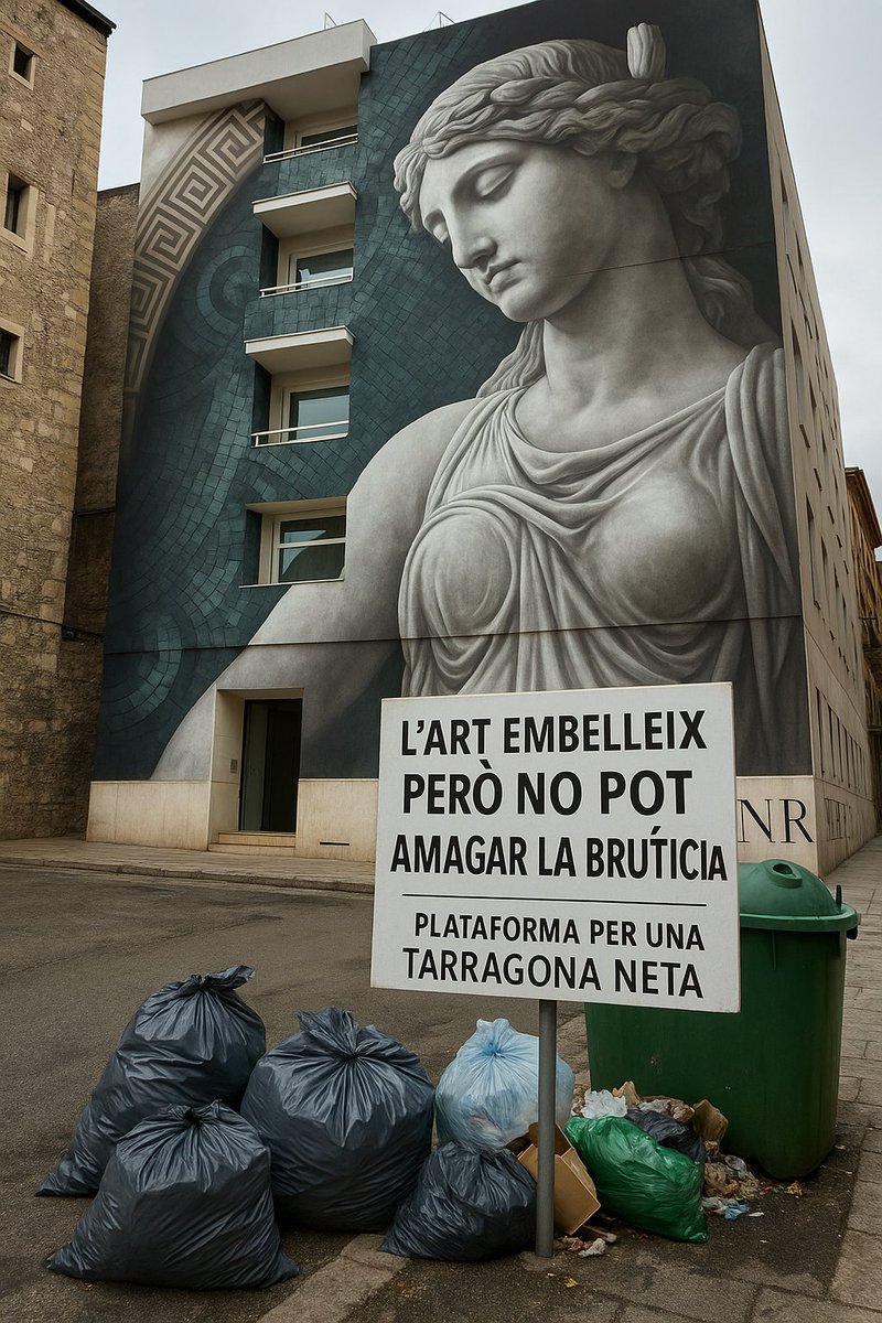 Monica (@tarragonalimpia) on Twitter photo 🔴 Veïns compromesos, diem prou!
Estem treballant per una Tarragona neta i digna 🧹
Aquesta imatge és feta amb IA 🤖... però la realitat és pitjor
📝 Firma i comparteix si tu també vols canviar les coses !
change.org/tarragonalimpia
#tarragonabruta #tarragona <a href="/SalvemTarragona/">ᔕᗩᒪᐯEᗰ TᗩᖇᖇᗩGOᑎᗩ</a> 🔴 Veïns compromesos, diem prou!
Estem treballant per una Tarragona neta i digna 🧹
Aquesta imatge és feta amb IA 🤖... però la realitat és pitjor
📝 Firma i comparteix si tu també vols canviar les coses !
change.org/tarragonalimpia
#tarragonabruta #tarragona <a href="/SalvemTarragona/">ᔕᗩᒪᐯEᗰ TᗩᖇᖇᗩGOᑎᗩ</a>