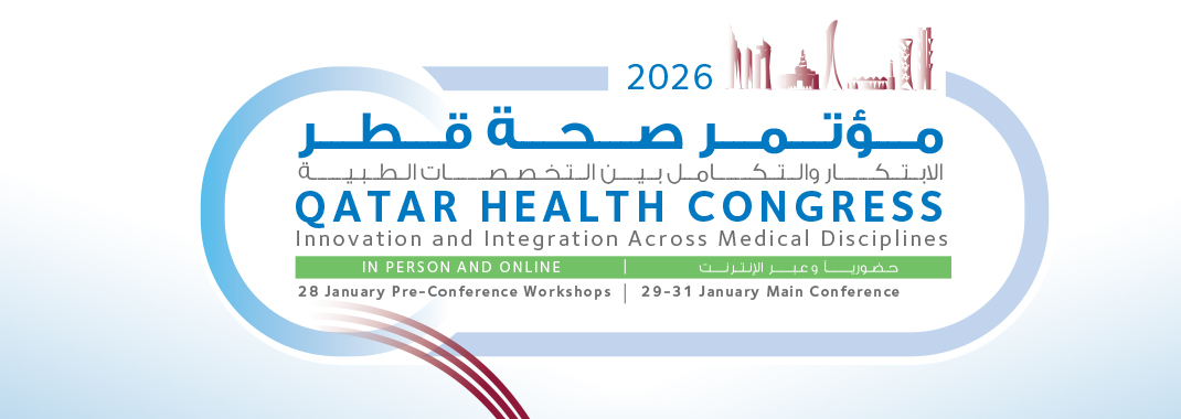 Honoured Chair the Abstract Review Committee of the International Qatar Health Congress 2026.

Abstract deadline: 20/08/2025. Guidelines and template accessible on 
hamad.qa/EN/All-Events/…
Best abstracts will be published OpenAccess in the #QatarMedicalJournal #Qatar #QMJ #QH2026