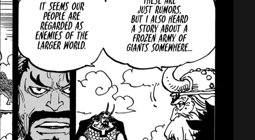 3SkullJoe's tweet image. The next arc will likely be the Straw Hats navigating the Polar North and discovering the legendary "Frozen Land" where the remnants of the Garé-La remain and where Moria found Oars.
Here we may also learn the truth about why Blackbeard supposedly never sleeps.