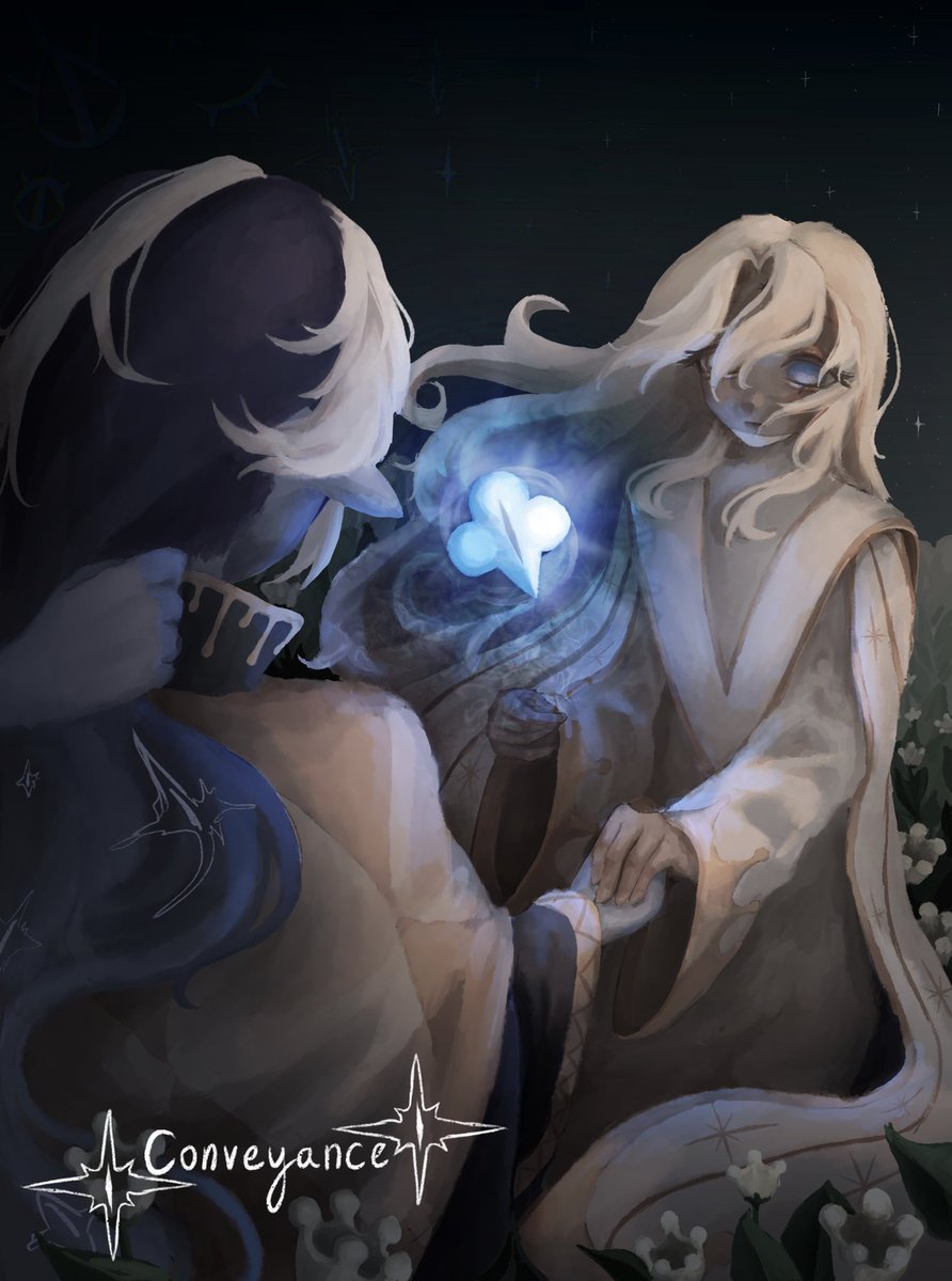 Nixothy's tweet image. Art for my Fountnilla AU called Conveyance! i’ll later turn this into a thread of all the chapters 🫐🍦(repost) #Fountnilla #purefount #shadowvanilla #fountofknowledge #purevanillacookie #shadowmilkcookie #cookierunkingdom #CRK #crkfanart