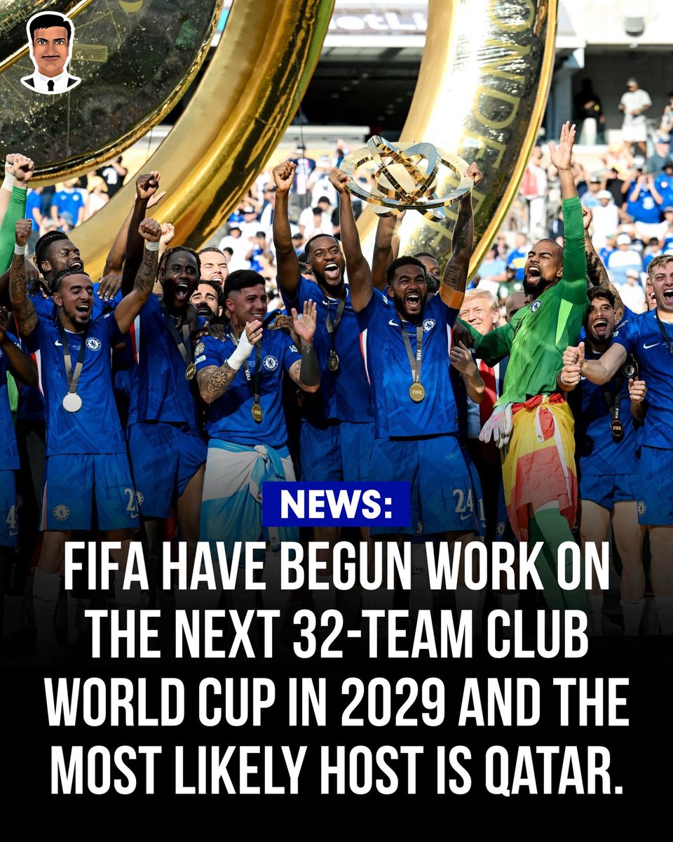 FrankKhalidUK's tweet image. FIFA have begun work on the next 32-team Club World Cup in 2029 and the most likely host is Qatar. Real Madrid and other clubs are in favour of holding this new tournament EVERY TWO YEARS to increase their revenue but FIFA see this as impossible.