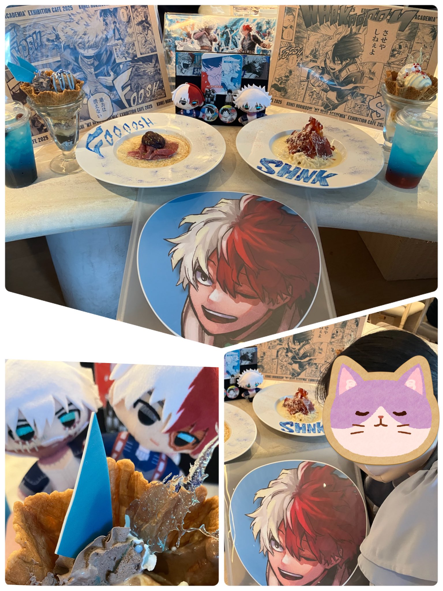 僕のヒーローアカデミア ヒロアカ 原画展 カフェ トガ セット 僕のヒーローアカデミア ヒロアカ 原画展 カフェ トガ 3点セット
