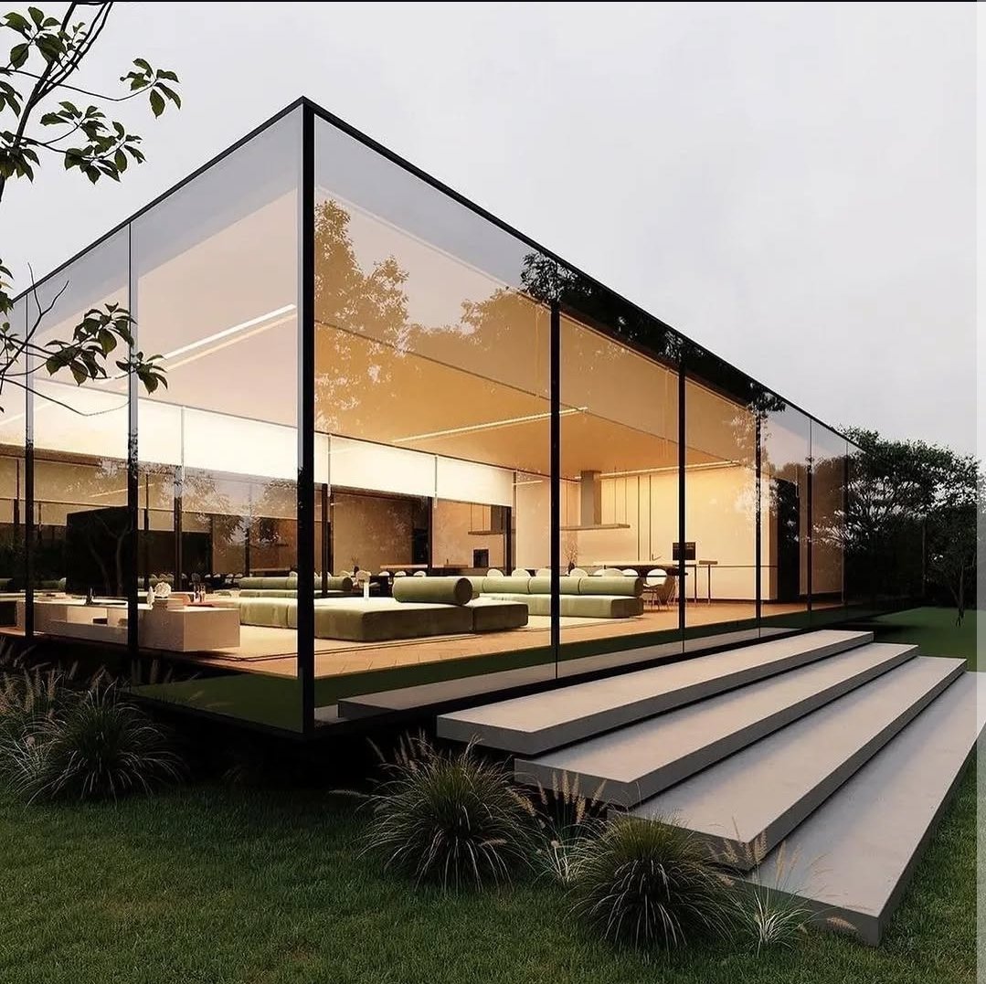 ArchInkdem's tweet image. Would you live in a glass house?