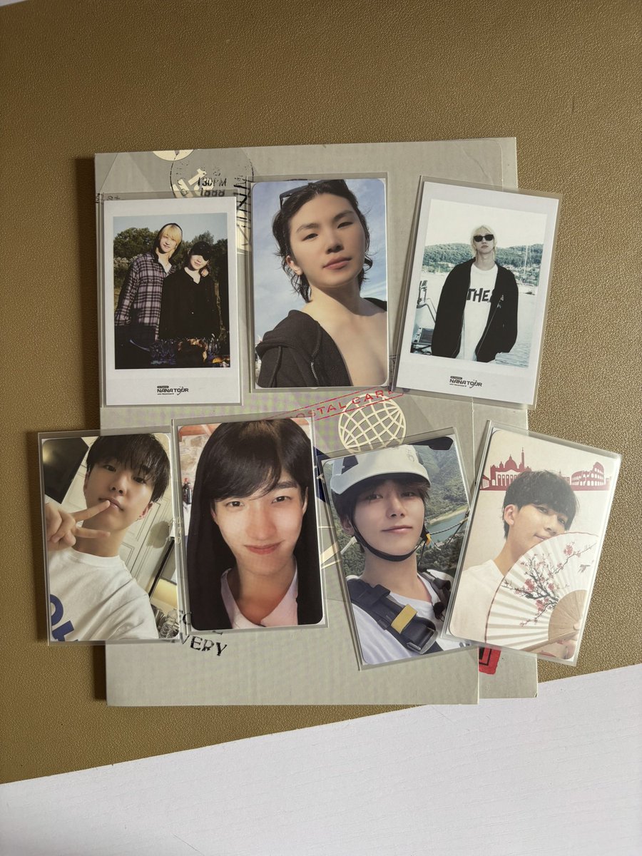 nfinityngs's tweet photo. wts lfb SVT Nana Tour Package

- all in ₱500
- inclusions: pc, pola, and film (jeonghan, seungkwan, dk, woozi, hooshi) pola and film only (minghao), scheduler, post card, holder
- payo
- x sensitive
- on hand

💵 gcash | paymaya 
📍quezon city https://t.co/D4BM82VL8V