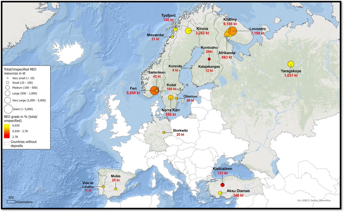 📣 New press release is out!

🔎 #REEsilience assessed 149 global deposits by ESG criteria, finding that just a few low-risk deposits could secure the EU’s REE supply 💡

📄 Read more: reesilience.eu/findings-by-eu…