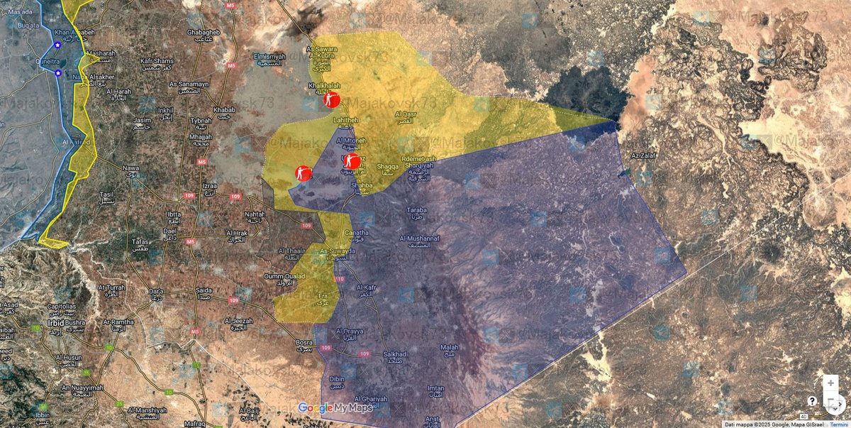 Majakovsk73's tweet image. #Siria #Suweyda Scontri ancora ieri sera tra beduini e Drusi a Nord della città di suweyda, ad umm az zaytun e nella zona di Sharba. Situazione rimane tesa, mentre forze di sicurezza continuano dispiegamento per far rispettare cessate il fuoco