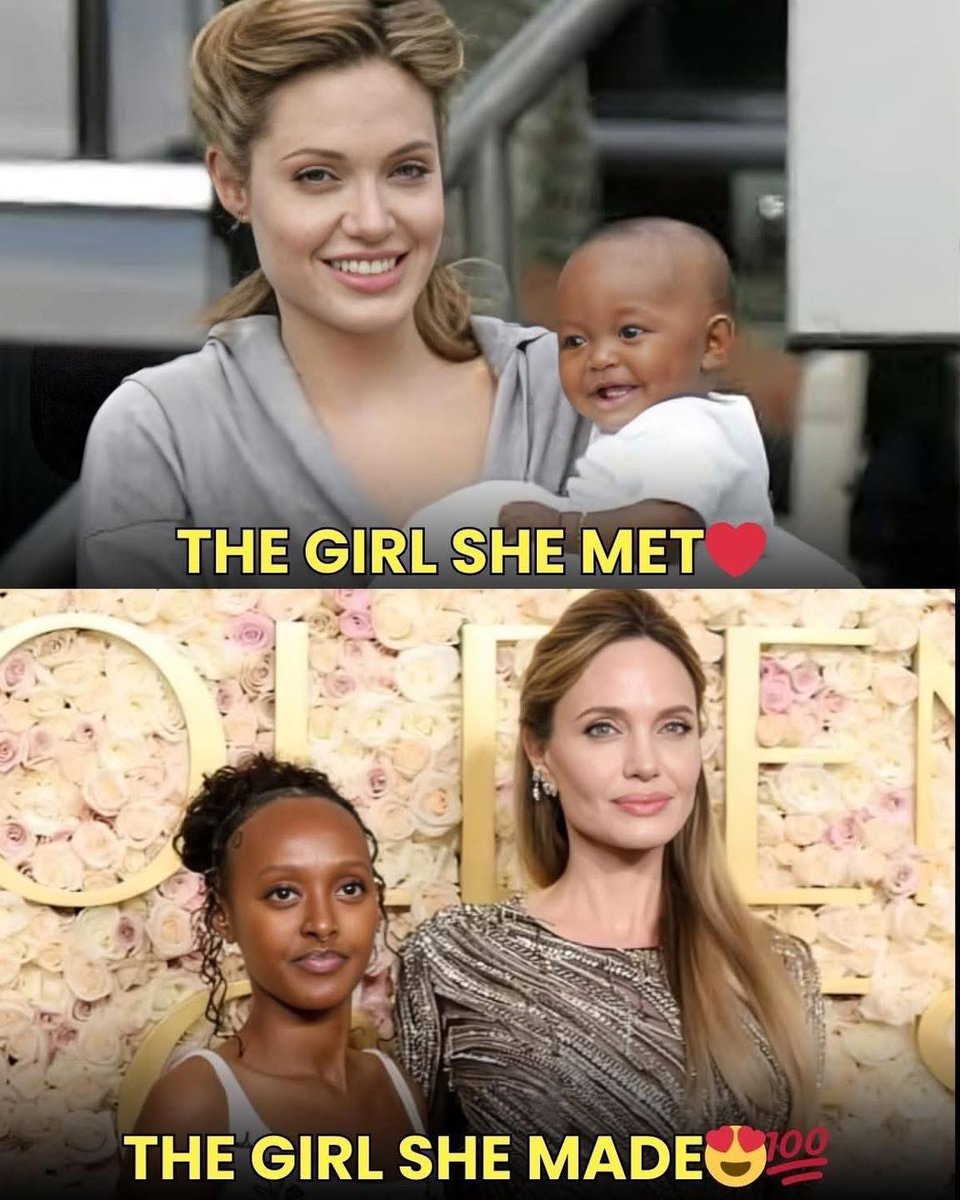 HarmonyHaven_1's tweet image. A Wholesome Thread to Brighten Up Your Day🧵
1. Respect for Angelina Jolie ❤️