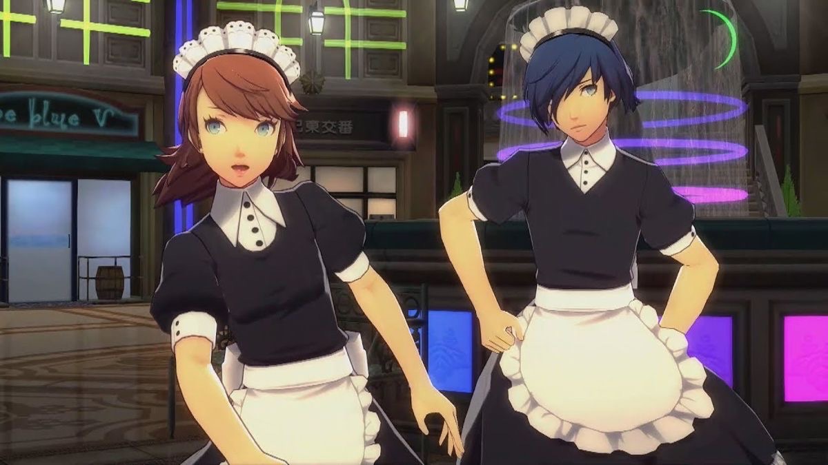 personakoto's tweet image. Maid makoto altered my brain chemistry forever like ur beautiful w t f