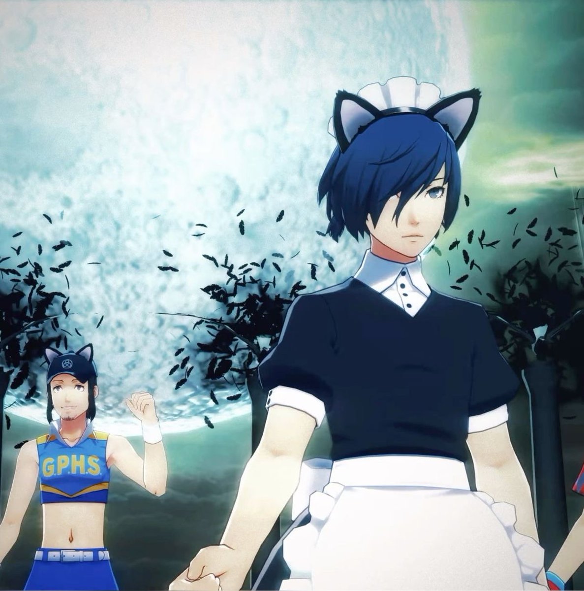 personakoto's tweet image. Maid makoto altered my brain chemistry forever like ur beautiful w t f