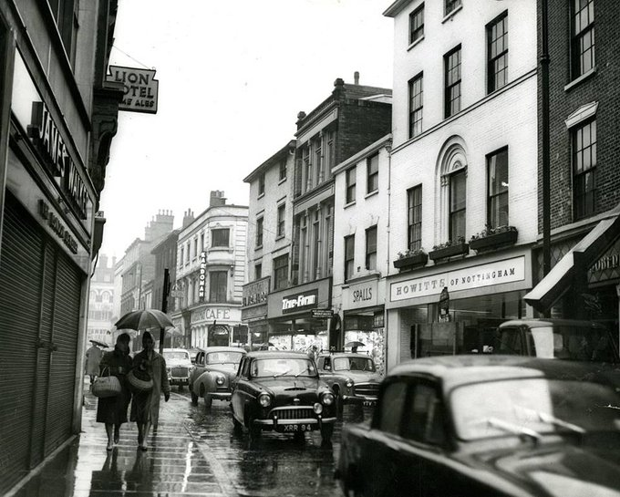 Clumber Street, #Nottingham, 1960.